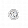 sofia zlatá kusová náušnica diamant CK30004581855_2