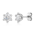 sofia diamonds zlaté náušnice LABGER21527WG