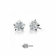 cutie diamond šróbik biele zlato ND2210 30 D X 2