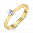 sofia diamonds prsteň zlato diamant BDRB00069YG_2