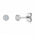 sofia diamonds náušnice zlato diamant UDER27183W H I1