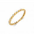 sofia zlatý prsteň CAMR89563A 2mm CZ YG