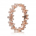 Pandora rose prsteň Oslňujúca sedmokráska 180934CZ.jpg