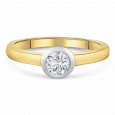 sofia diamonds prsteň zlato diamant BDRB00158YG_3