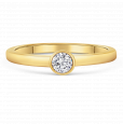 sofia diamonds prsteň zlato diamant BDRB00077YG_3
