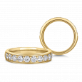 sofia diamonds prsteň zlato diamant BDRB00129YG_2
