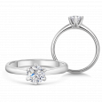 sofia diamonds prsteň zlato diamant BDRB00151WG