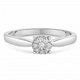 sofia diamonds prsteň zlato diamant UDRG50435W H I1_2