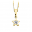 cutie diamond prívesok žlté zlato ND1942 40 D X 1