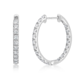 sofia diamonds zlaté náušnice LABGER26837WG