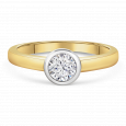 sofia diamonds prsteň zlato diamant BDRB00159YG_3