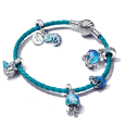 pandora vyskladaný náramok  598951C01+792704C01+792700C01+792701C01+791694C01+791676C01