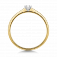 sofia diamonds prsteň zlato diamant UDRG46872Y H I1 _2