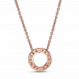 pandora rose náhrdelník 387436C01 45_6