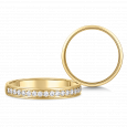 sofia diamonds prsteň zlato diamant BDRB00124YG_5