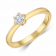 sofia diamonds prsteň zlato diamant BDRB00070YG_2