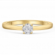 sofia diamonds prsteň zlato diamant BDRB00066YG_3