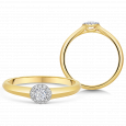 sofia diamonds prsteň zlato diamant UDRG46330Y H I1