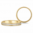 sofia diamonds prsteň zlato diamant BDRB00125YG_3