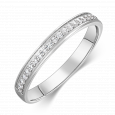 sofia diamonds prsteň zlato diamant BDRB00124WG