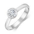 sofia diamonds zlatý zásnubný prsteň LABGRG110676WG_2