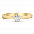 sofia diamonds prsteň zlato diamant BDRB00070YG_3