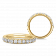 sofia diamonds prsteň zlato diamant BDRB00121YG_2
