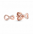 pandora rose náušnice 288820C01