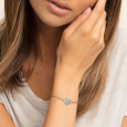 thomas sabo šnúrkový náramok LS026 173 19 L20v modelka