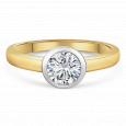 sofia diamonds prsteň zlato diamant BDRB00160YG_3
