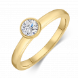 sofia diamonds prsteň zlato diamant BDRB00079YG_2