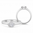 sofia diamonds prsteň zlato diamant BDRB00159WG