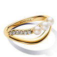 pandora pozlátený prsteň 163258C01_2