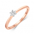 sofia diamonds prsteň zlato diamant UDRG46873R H I1