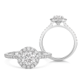 sofia diamonds zlatý zásnubný prsteň LABGRG1001266WG