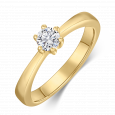 sofia diamonds prsteň zlato diamant BDRB00071YG_2