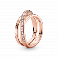 pandora rose prsteň 189057C01