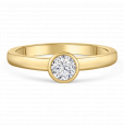 sofia diamonds prsteň zlato diamant BDRB00079YG_3
