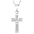 strieborný prívesok krížik SJ187771.200