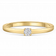 sofia diamonds prsteň zlato diamant BDRB00062YG_3