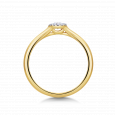 sofia diamonds prsteň zlato diamant UDRG46330Y H I1_3