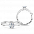 sofia diamonds prsteň zlato diamant BDRB90349WG