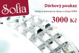dárkový poukaz 3000 kč