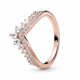 pandora rose prsteň 187736CZ