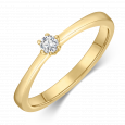 sofia diamonds prsteň zlato diamant BDRB00067YG_2