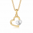 sofia diamonds zlatý prívesok GEMPD28898 15