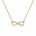 sofia diamonds zlatý náhrdelník GEMCS27961 17