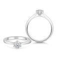sofia diamonds zlatý zásnubný prsteň LABGRG47068WG