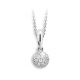 cutie diamond prívesok biele zlato ND2150 40 D X 2