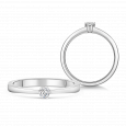 sofia diamonds prsteň zlato diamant BDRB00067WG1